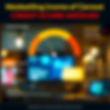 Avoiding Common Credit Score Mistakes Infographic of common credit score pitfalls