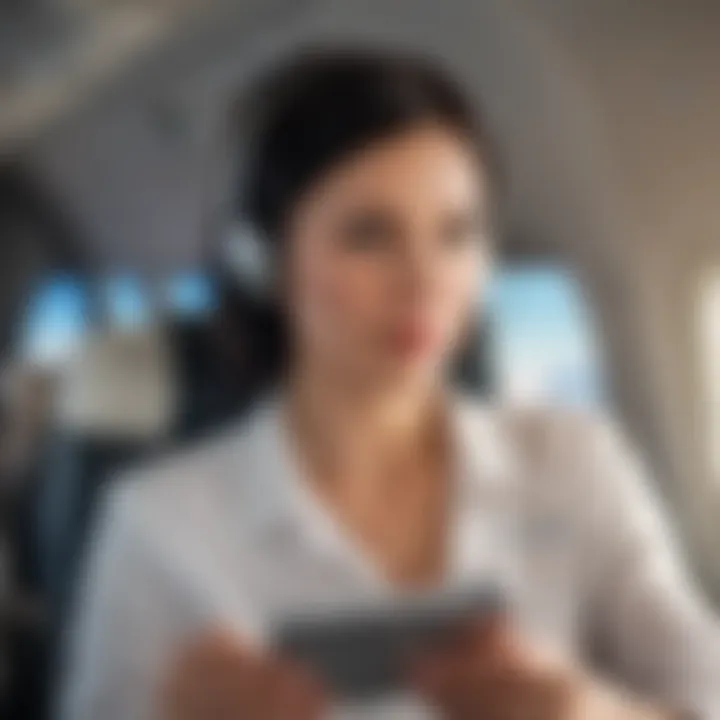 Performance Metrics of In-Flight Connectivity