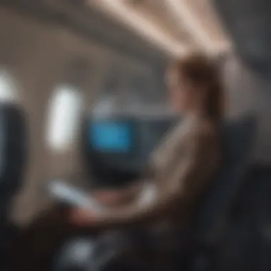 Understanding the Technology Behind In-Flight Internet Technical Diagram of In-Flight Internet Technology