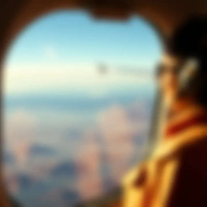 Illustration of travel experiences with Alaska Airlines