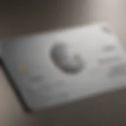 Close-up of the Amex Platinum Companion Card showcasing its sleek design and premium features.