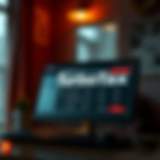 Visual representation of TurboTax user interface showcasing features