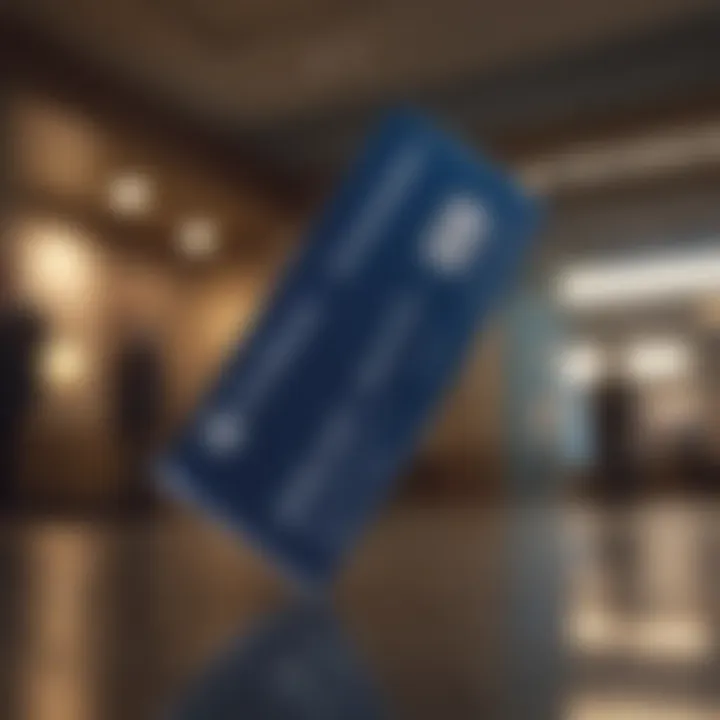 Chase Sapphire Preferred Business Credit Card in a professional setting