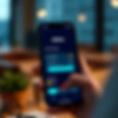 User interface of Chime's app showcasing Credit Builder