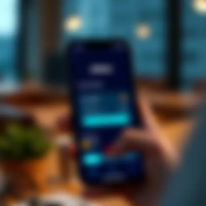 User interface of Chime's app showcasing Credit Builder