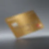 Citi AAdvantage Gold credit card design showcasing its sleek look