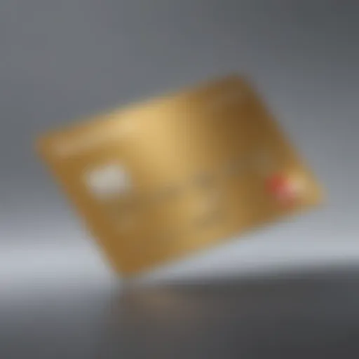 Citi AAdvantage Gold credit card design showcasing its sleek look