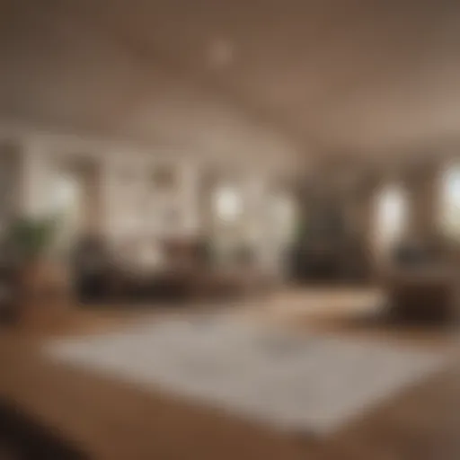 Conceptual graphic depicting mobile home financing