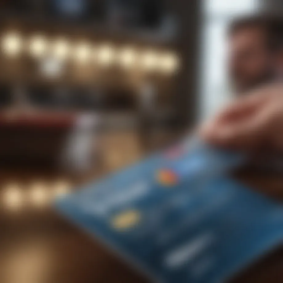 User accessing PayPal Credit account interface