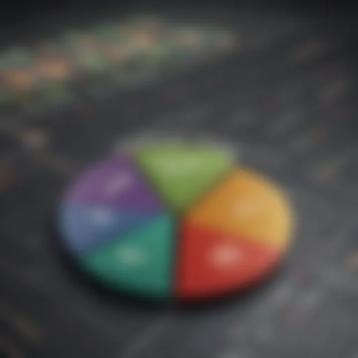 A chart showing the impact of credit ratings on loan applications and financial decisions.