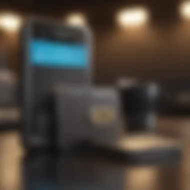 Key Security Considerations Graphic showing security features for virtual wallets