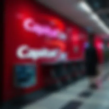 A conceptual image highlighting security measures in Capital One