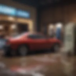 Illustration of the link between insurance types and credit scores