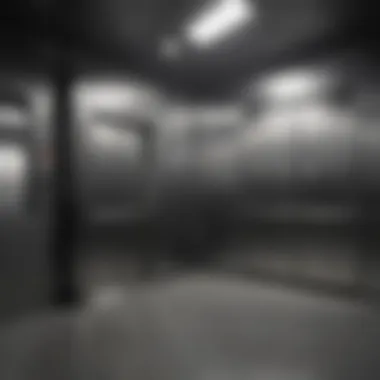 A classroom setting for elevator technician training