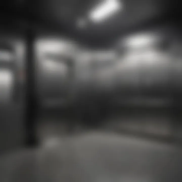A classroom setting for elevator technician training