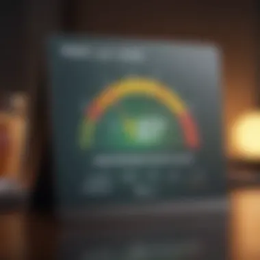 Credit Score Impact Analysis Graph illustrating credit score impact