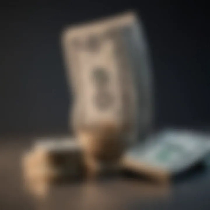 Infographic summarizing fees associated with cash advances