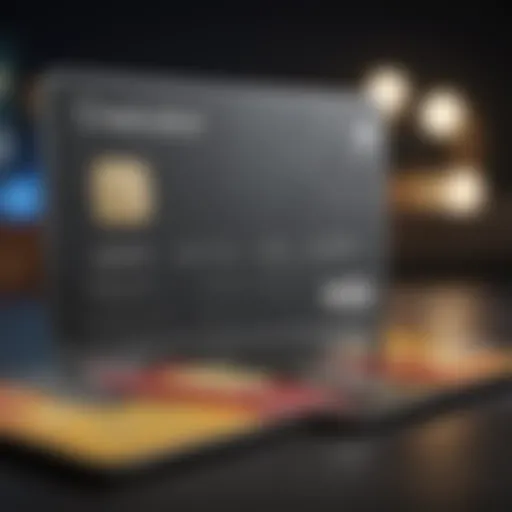 An array of credit cards showcasing various designs and rewards