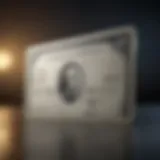 Elegant design of an American Express cash back card