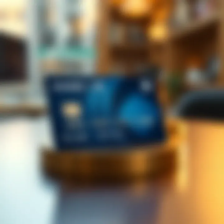 Artistic representation of the card's design elements