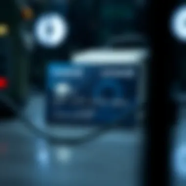 Illustration of the card's durability testing environment