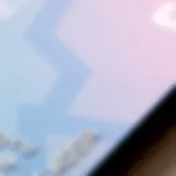 Close-up view of Chase Sapphire card's surface texture