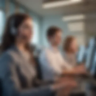 Integrating Live Support with Automated Systems An illustration of the relationship between live support and automated systems in credit management