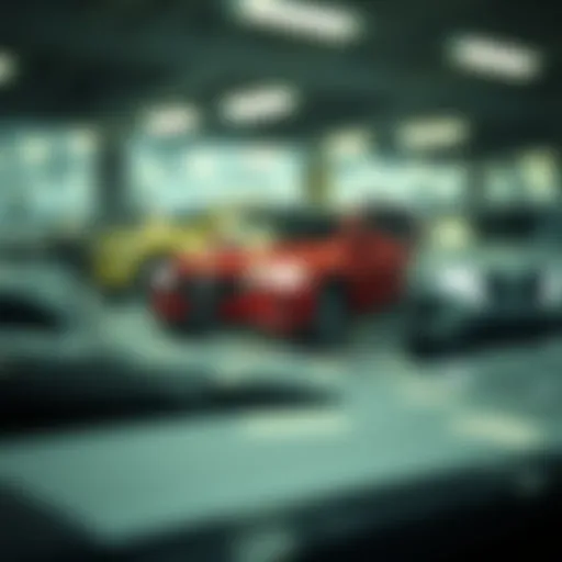 Visual representation of a two-year auto lease agreement