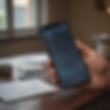 Budgeting and Goal Setting in the App User setting budget and goals in the app