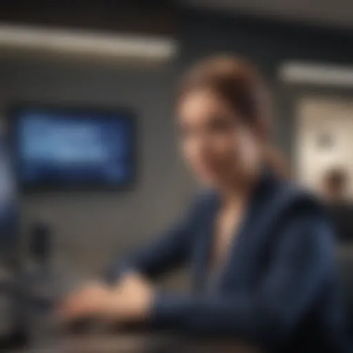 A digital interface showcasing Fifth Third Bank online checking features