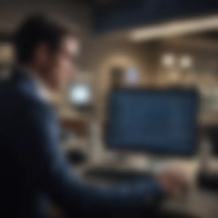 A user navigating through the Fifth Third Bank online checking account dashboard
