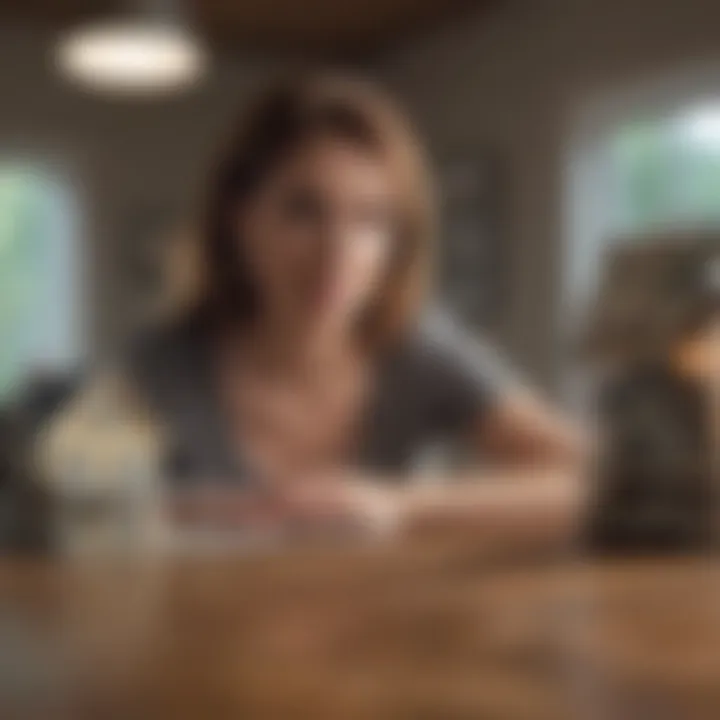 A conceptual image reflecting financial literacy and planning for home buying