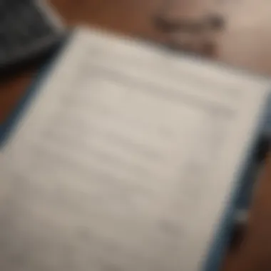 Calculating Insurance Coverage Needs A notepad with calculations and notes on insurance coverage.
