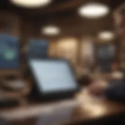 A merchant analyzing chargeback data