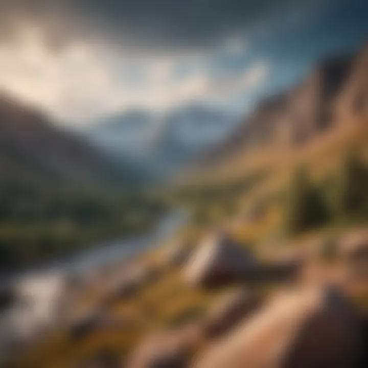 Scenic view of Colorado mountains representing tax landscape