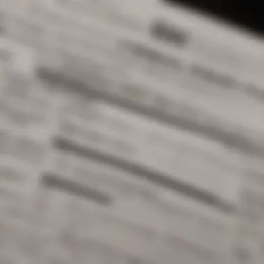 IRS tax form with highlighted sections