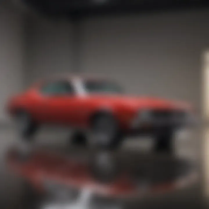 A polished and clean car ready for sale
