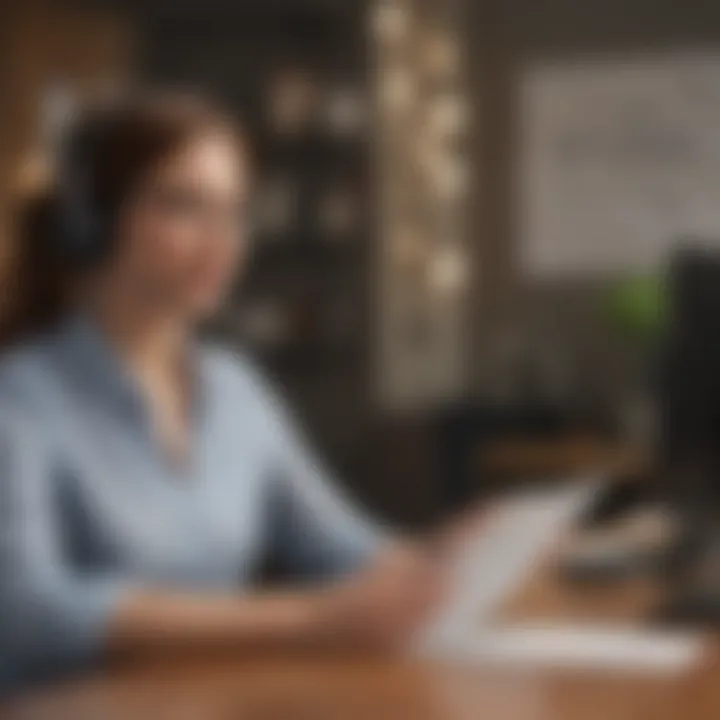 Customer service interaction