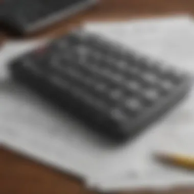 Tax Return Documents and Calculator Tax return documents and calculator