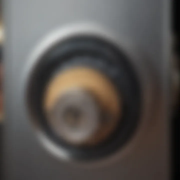 A close-up of a digital lock symbolizing security in personal information.