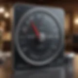 A visual representation of a high credit score with financial symbols