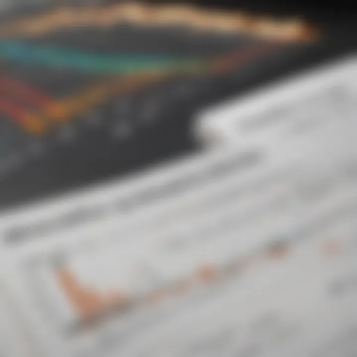 Graph showing mortgage payment trends over time