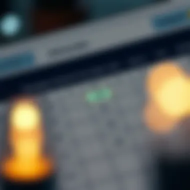 Calendar highlighting due dates for payments