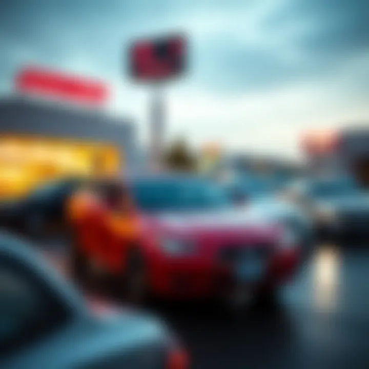 Finding Local Dealerships that Accept Bad Credit A map highlighting local car dealerships