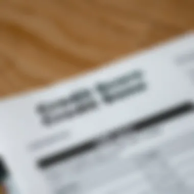 Understanding Credit Scores Close-up of credit score report