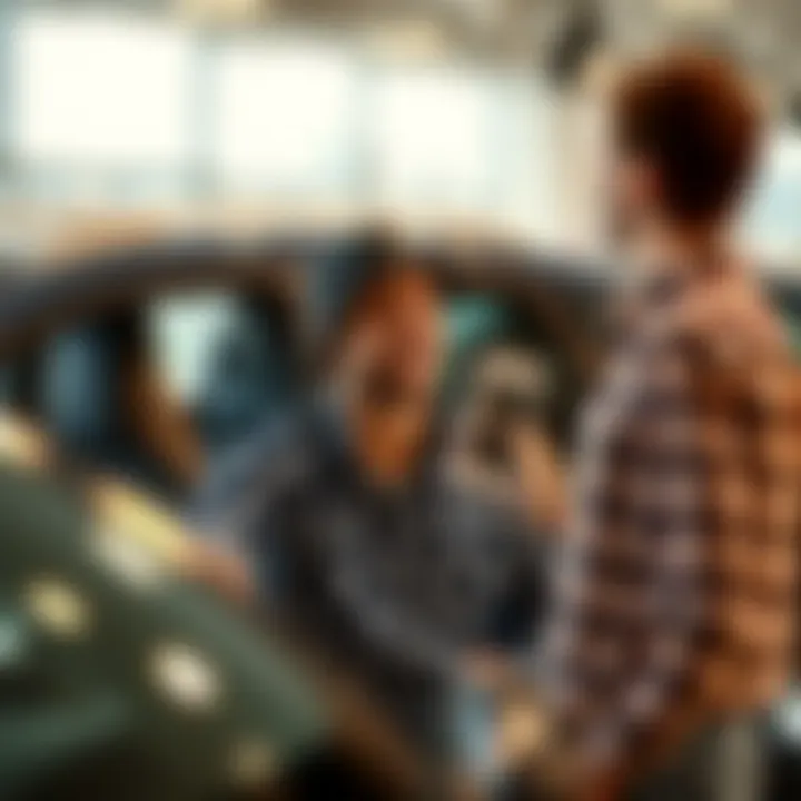 Successful Vehicle Financing Happy customer financing a vehicle