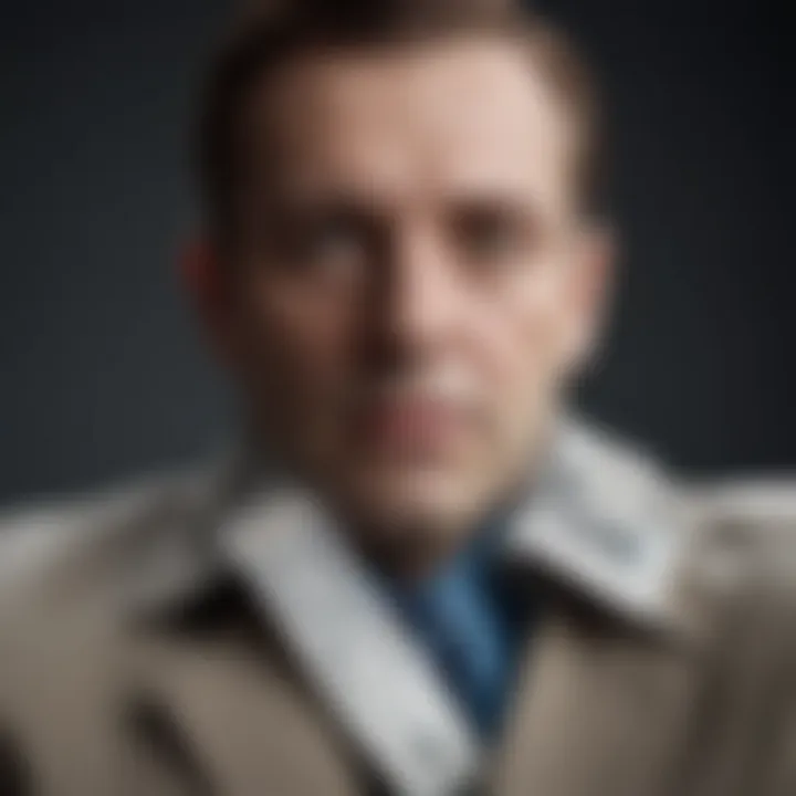 A symbolic representation of fraud with abstract graphics