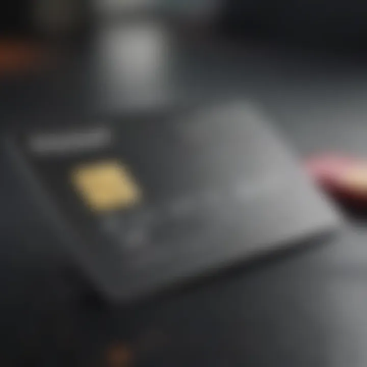 An infographic illustrating key features of different credit cards, emphasizing rewards, interest rates, and fees.