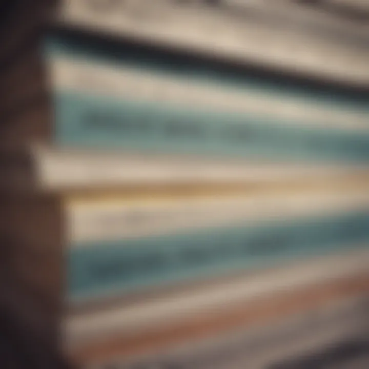 A stack of organized files labeled with different tax years, illustrating effective record keeping.