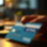 Credit card usage strategy concept